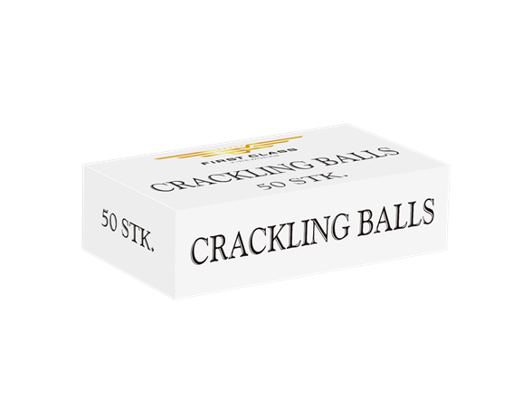 65.  Cracklingballs – 50 stk Knitrende Fyrværkeri