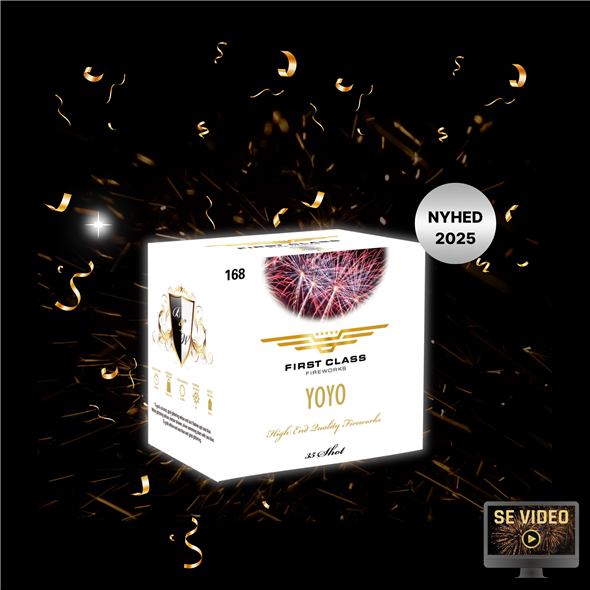 168. Yoyo – 35 Skuds Compound Batteri – NYHED