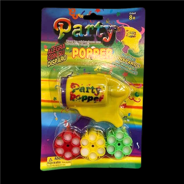Konfetti pistol med patroner