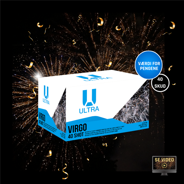 930. Ultra Virgo – 40 Skuds Vifte-batteri (22mm) – NYHED