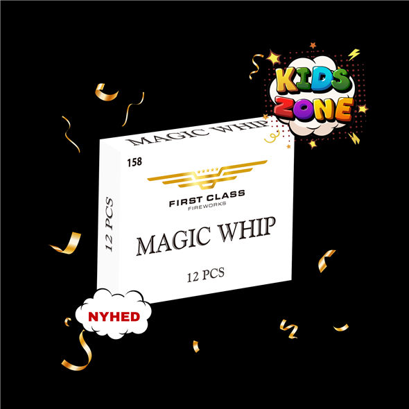 158. Magic Whip – Sjovt Fyrværkeri til Unge